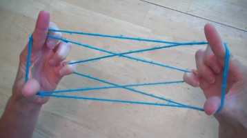 meaning of English phrase cats cradle2